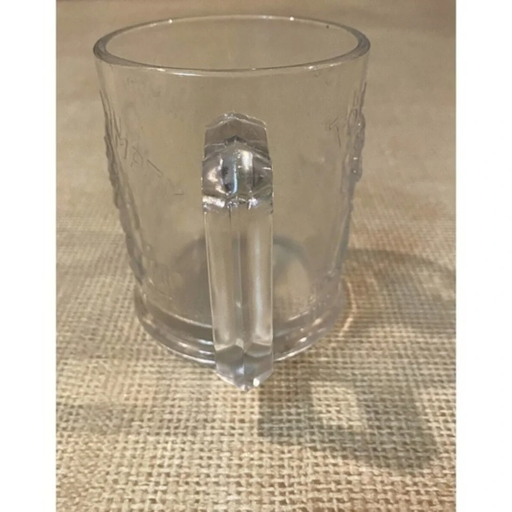 Vintage Depression Glass Humpty Dumpty and Tom Tom the Piper’s‎ Son Mug